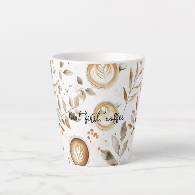 Xícaras de Café Folhas (Frente)