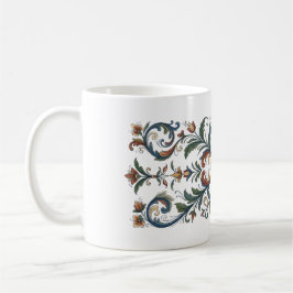 xícaras rosemaling