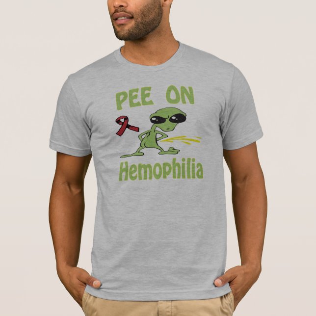 Xixi na camisa da hemofilia (Frente)