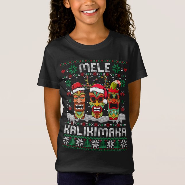 Xm Havaiano Mele Kalikimaka, Suéter de Natal Feio (Frente)