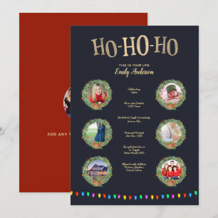 XMAS ESTE É O SEU CARTÃO DE MILESTONES DE FOTOS PA