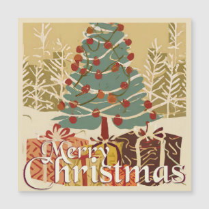 Xmas Motif, com presentes na árvore de Natal