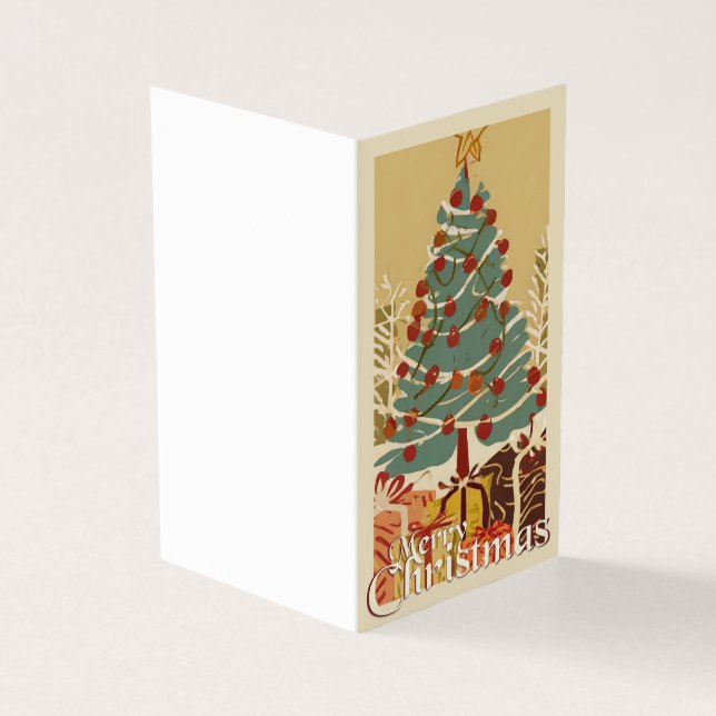 Xmas Motif, com presentes na árvore de Natal (Exterior)