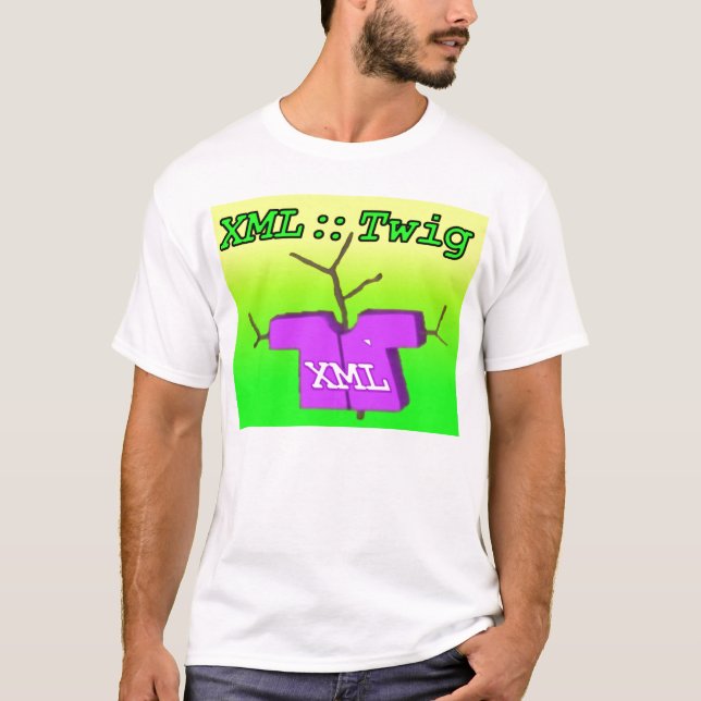 XML:: Galho, o t-shirt (Frente)