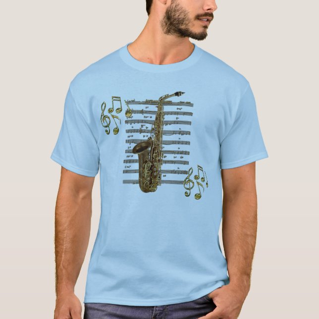 XOPHONE Musical Lover T-Shirt (Frente)