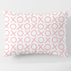 XOXO Abraços e Beijos Rosa Pastel Branco Moderno
