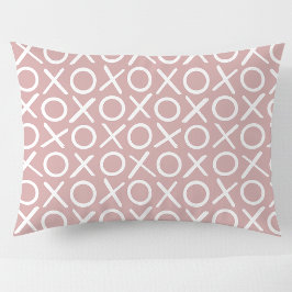 XOXO Hugs & Kisses Dusty Pink Cute Modern Pattern