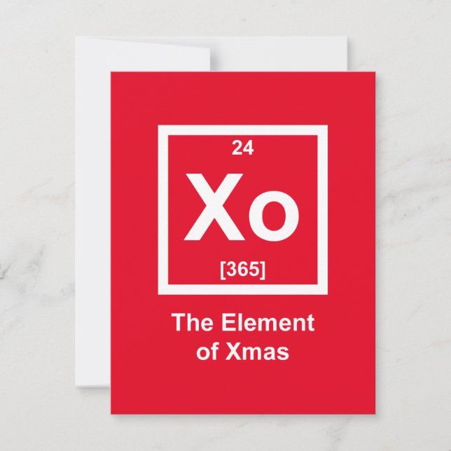 Xoxo! O Elemento Do Xmas (Frente)