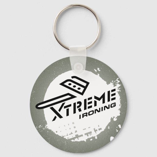 Xtreme Ironing Chaveiro 2 (Frente)