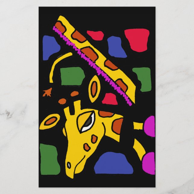 XX- Girafa Abstrato Art (Frente)