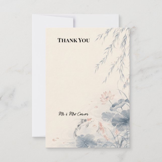 xxx Cartão de Agradecimento (Frente)