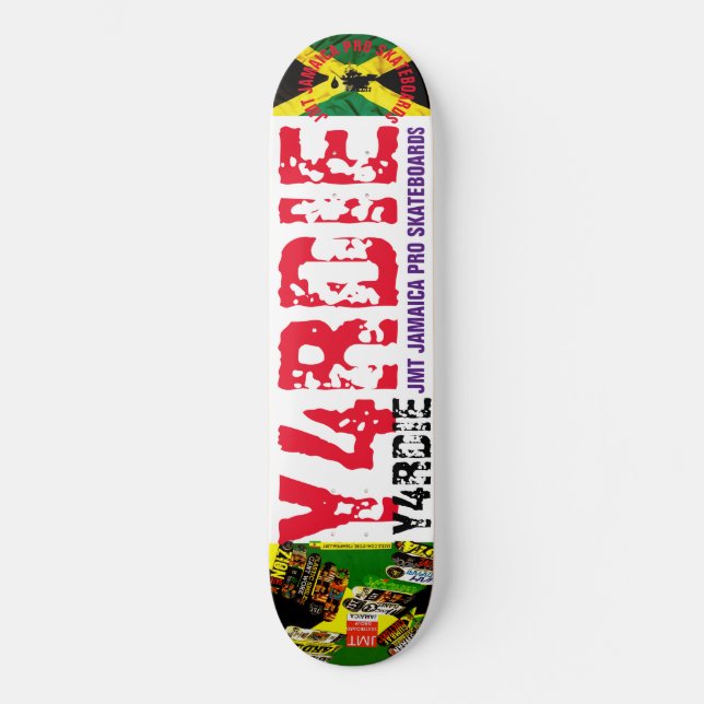 Y4RDIE 8 1/4" skateboard Deck (Frente)