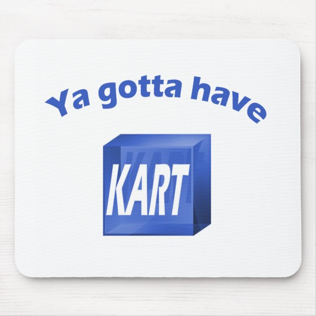 Ya conseguiu ter o mousepad de KART (Frente)