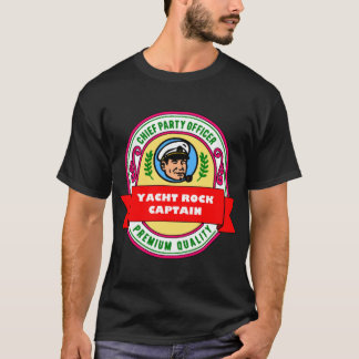 Yacht Rock Capitão Clássico T-Shirt