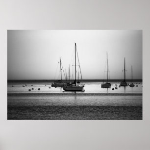 Yachts belo impressão de arte