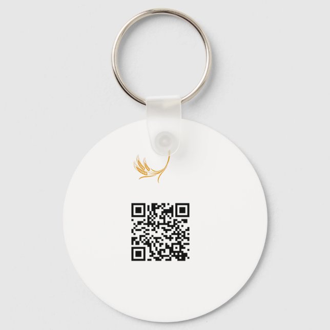 Yahowah QR Code Chaveiro (Verso)