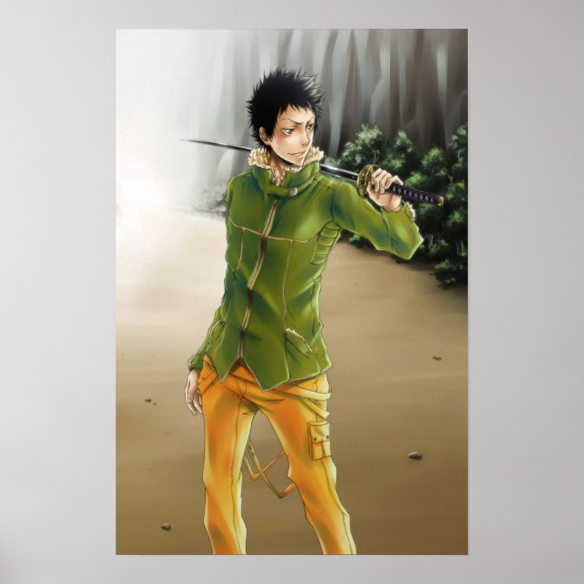 Yamamoto Takeshi poster (Frente)