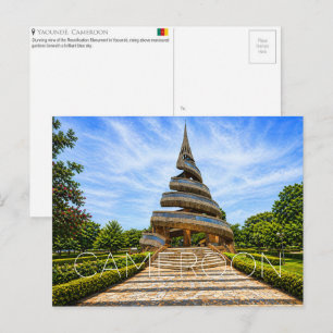 Yaoundé, cartão postal de viagem dos Camarões
