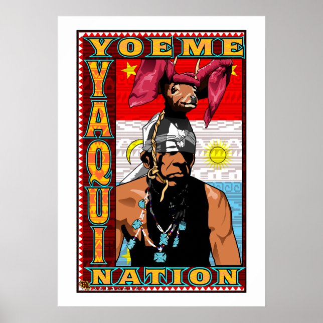 Yaqui Nation poster (Frente)