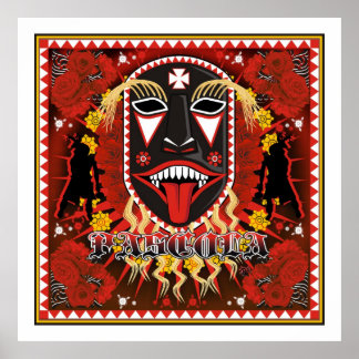yaqui pesula mask poster