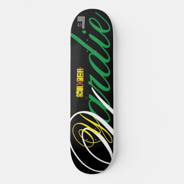 YARDIE JMT 8 1/4" Shape de Skateboard (Frente)
