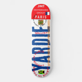 YARDIE NO PARIS 8, 1/4", skateboard Deck