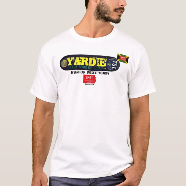 YARDIE SKATEBOARD T-Shirt (Frente)