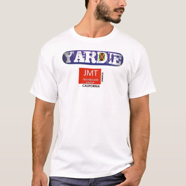 YARDIE SKATEBOARD T-Shirt (Frente)