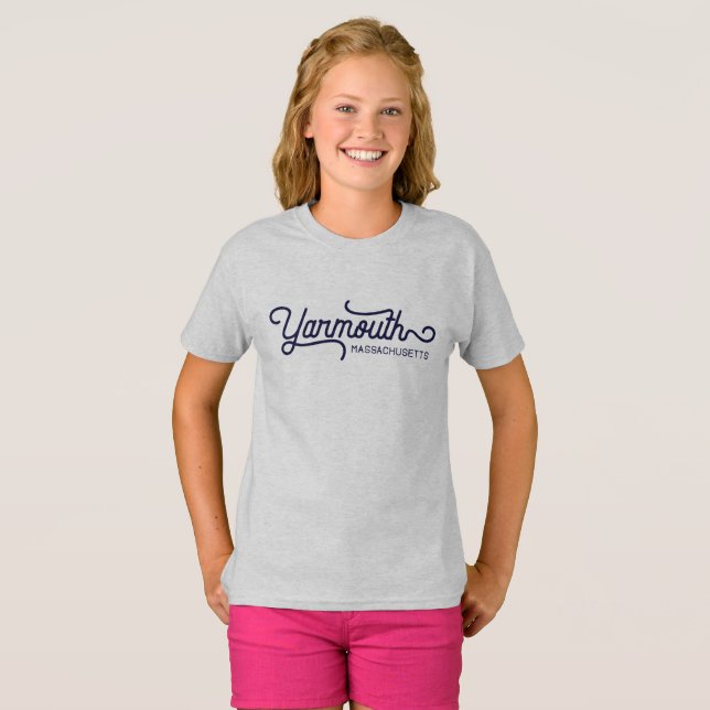 Yarmouth, Massachusetts T-shirt (Frente Completa)