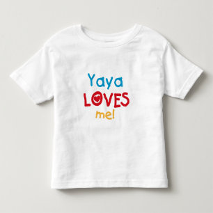 Yaya ama-me camiseta e presentes