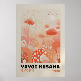 Yayoi Kusama Impressão - Arte de Parede Japonesa -