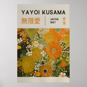 Yayoi Kusama Impressão - Arte de Parede Japonesa -