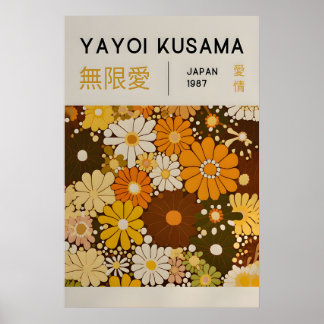 Yayoi Kusama Impressão - Arte de Parede Japonesa -