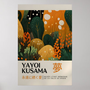 Yayoi Kusama Impressão - Arte de Parede Japonesa -