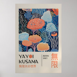 Yayoi Kusama Impressão - Arte de Parede Japonesa -