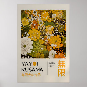 Yayoi Kusama Impressão - Arte de Parede Japonesa -