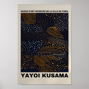 Yayoi Kusama Inspirou o Impressão de Arte Abstrato