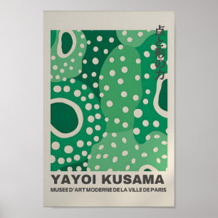 Yayoi Kusama Inspirou o Impressão de Arte Abstrato