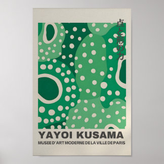 Yayoi Kusama Inspirou o Impressão de Arte Abstrato
