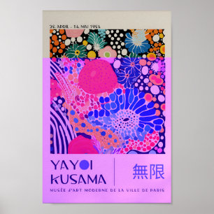 Yayoi Kusama Inspirou o Impressão de Arte Abstrato