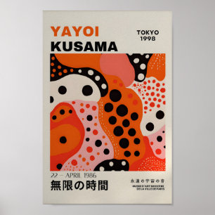 Yayoi Kusama Inspirou o Impressão de Arte Abstrato