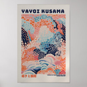 Yayoi Kusama Inspirou o Impressão de Arte Abstrato