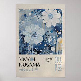 Yayoi Kusama Inspirou o Impressão de Arte Abstrato