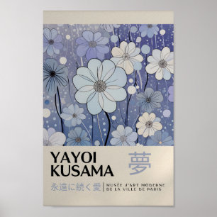 Yayoi Kusama Inspirou o Impressão de Arte Abstrato