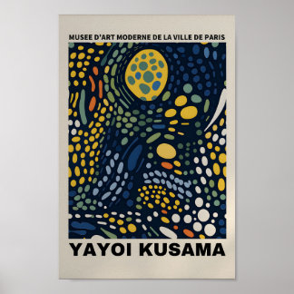 Yayoi Kusama Inspirou o Impressão de Arte Abstrato