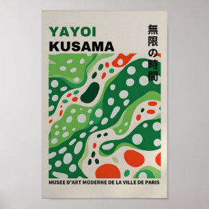 Yayoi Kusama Inspirou o Impressão de Arte Abstrato