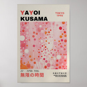 Yayoi Kusama Inspirou o Impressão de Arte Abstrato