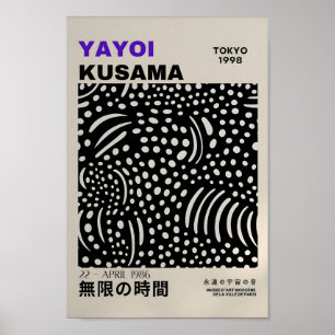Yayoi Kusama Inspirou o Impressão de Arte Abstrato
