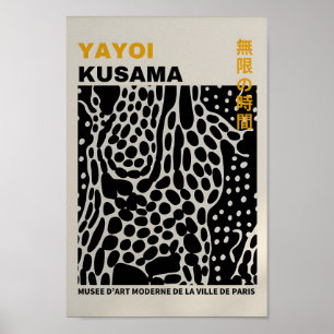 Yayoi Kusama Inspirou o Impressão de Arte Abstrato