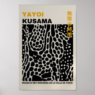 Yayoi Kusama Inspirou o Impressão de Arte Abstrato